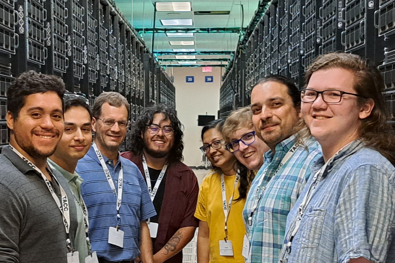 ECL members at TACC